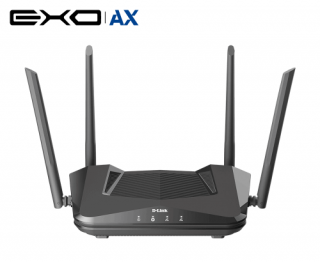 D-Link DIR-X1560 vezetéknélküli router Kétsávos (2,4 GHz / 5 GHz) Gigabit Ethernet Fekete PC