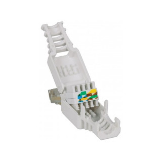 Manhattan Csatlakozó - RJ45 dugó, krimpelő fogó nélküli bekötés, Tooless design (Cat5/5e/6) PC