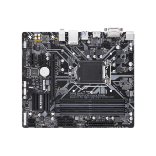 Gigabyte Alaplap - Intel GA-Z370M-DS3H S1151 (Z370, 4xDDR4 3866MHz, PCI-E,, 6xSATA3, M.2, RAID, 6xUSB2.0, 6xUSB3.1) PC