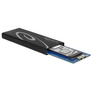 Delock 42570 Fekete [M.2"/USB3.1] PC