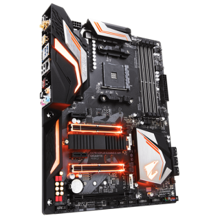 Gigabyte Alaplap - AMD X470 AORUS GAMING 5 WIFI AM4 (X470, 4xDDR4 3200MHz, 3xPCI-E, RAID, WIFI, 6xSATA3, M.2, 8xUSB2.0) PC