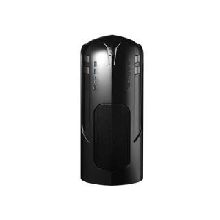 Rampage Számítógépház - Armego (fekete; ablakos; ATX; alsó táp; 3x120mm; 2xUSB3.0 + 1xUSB2.0, I/O; porszűrő) PC