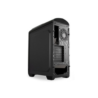 Rampage Számítógépház - Armego (fekete; ablakos; ATX; alsó táp; 3x120mm; 2xUSB3.0 + 1xUSB2.0, I/O; porszűrő) PC