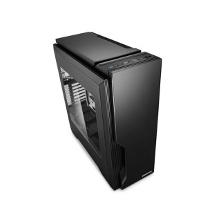 DeepCool Számítógépház - DUKASE V3 (fekete,ablakos, fekete belső, 2x12cm ventilátor, ATX, mATX, 1xUSB3.0, 1xUSB2.0) PC