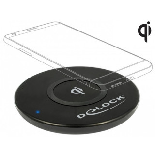 MOBIL-CASE DeLock Wireless Qi Fast Charger 10W Black Mobil