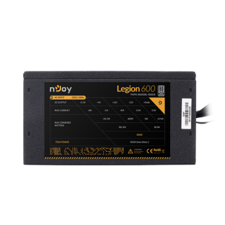 NJOY Legion 600W [80+ Silver] PC