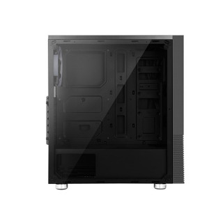 Rampage Számítógépház - New Style 2  (fekete; ablakos; ATX; alsó táp; 2x120mm; 1xUSB3.0 + 2xUSB2.0, I/O; porszűrő) PC