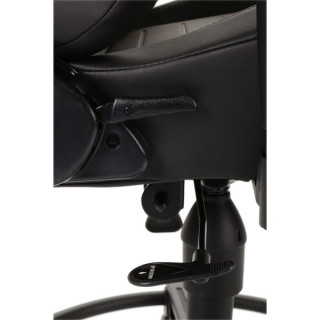 Playseat® Gamer szék - L33T BLACK (állítható magasság, állítható karfa, lábtartó, fekete) PC