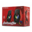 Rampage RMS-G7 Falsetto RGB Speaker Red thumbnail