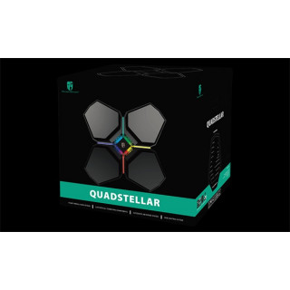 DeepCool Számítógépház - QUADSTELLAR (fekeke, fekete belső, 5x12cm ventilátor, ATX, 2xUSB3.0) PC