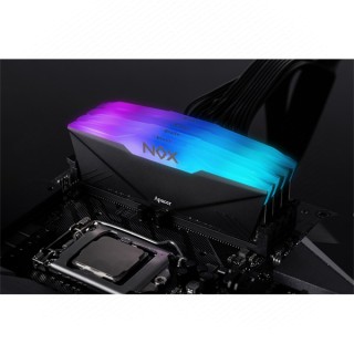 Apacer Memória Desktop - 16GB DDR4 NOX RGB (3200MHz, CL16, 1.35V, hűtőbordás) PC