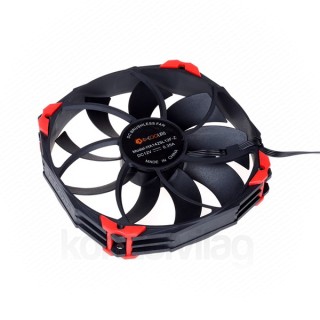 ID-Cooling Cooler 14cm - NO-14025K (16,8-32,6dB; max. 130,48 m3/h; 4pin csatlakozó; ház hűtésre, PWM) PC