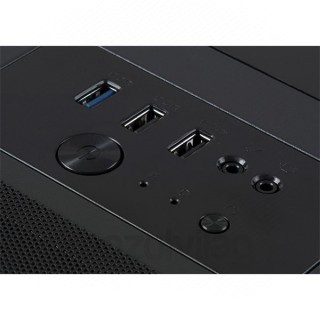 Rampage Számítógépház - METAFOR K700 (fekete; ablakos; ATX; alsó táp; 3x120mm; 1xUSB3.0 + 2xUSB2.0, I/O; porszűrő) PC