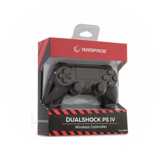 Rampage Gamepad - SG-RPS4 Black (USB, 2,2m kábel, PS4 kompatibilis, fekete) PS4