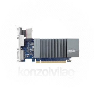 Asus Videókártya - nVidia GT710-SL-1GD5 (1024MB, DDR3, 32bit, 954/5012Mhz, DVI, HDMI, D-Sub, Passzív hűtés) PC