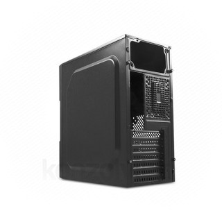 Rampage Everest Számítógépház - 162B (fekete; ATX; 1xUSB3.0 + 2xUSB2.0, I/O; porszűrő) PC