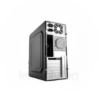 Rampage Everest Számítógépház - 3019A (fekete;  ATX; 2xUSB2.0, I/O; 250W tápegység) PC