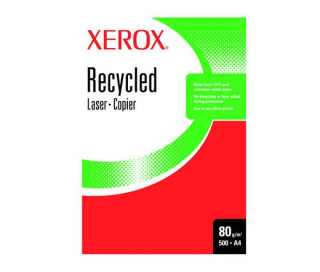 XEROX Másolópapír, újrahasznosított, A4, 80 g,  XEROX "Recycled" PC