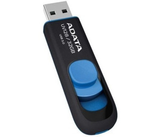 Adata UV128 64GB (USB3.0) - Fekete/Kék PC