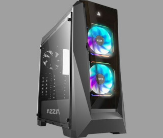 Azza Chroma 410B Midi Tower Fekete PC