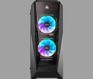 Azza Chroma 410B Midi Tower Fekete PC