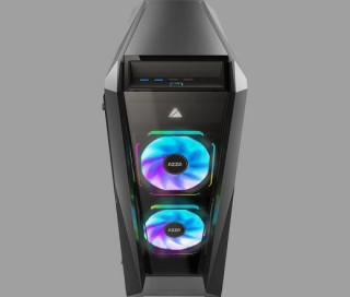 Azza Chroma 410B Midi Tower Fekete PC