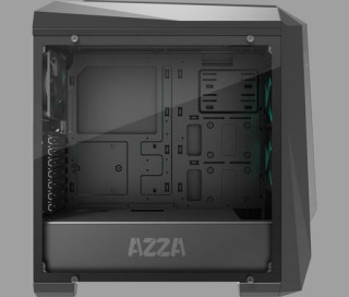 Azza Chroma 410B Midi Tower Fekete PC