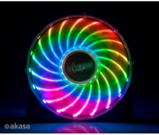 Akasa Vegas 7 120mm RGB - Fekete PC