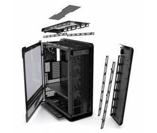 Phanteks Enthoo Elite (Ablakos) - Fekete PC