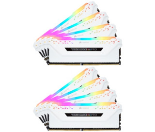 DDR4 64GB 2666MHz Corsair Vengeance RGB PRO White CL16 KIT8 PC