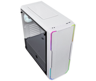 BitFenix Enso Mesh RGB (Edzett Üveg) - Fehér PC