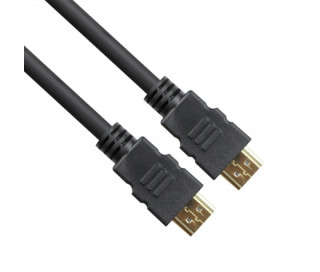 VCOM kábel HDMI (APA-APA)  20m (v1.4 HDMI 19M/M---20m, 3D) fekete PC