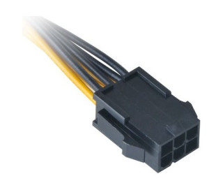 ADA Akasa 8pin ATX12V - 6pin PCIe adapter - 15cm - AK-CB051 PC