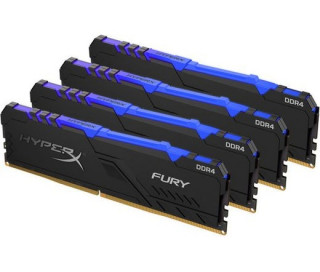 DDR4 64GB 3200MHz Kingston HyperX Fury RGB CL16 KIT4 PC