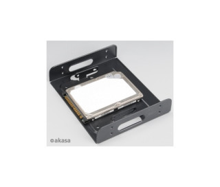 Akasa 5,25" to 2,5" or 3,5" SSD and HDD drives Black PC