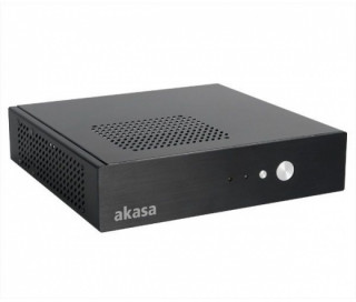 Akasa Cypher Thin ITX 120W Black PC