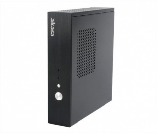 Akasa Cypher Thin ITX 120W Black PC