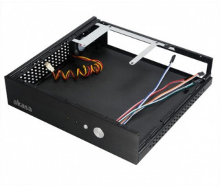 Akasa Cypher Thin ITX 120W Black PC