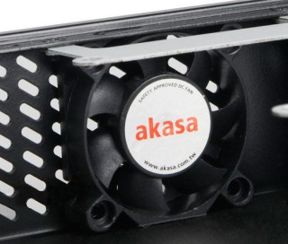 Akasa Cypher Thin ITX 120W Black PC