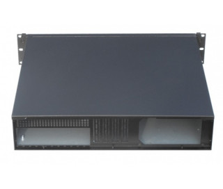 Gembird 19" Rack-mount chassis (2U) Black PC