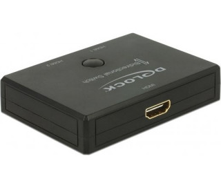 DeLock HDMI 2 - 1 Switch bidirectional 4K 60 Hz PC