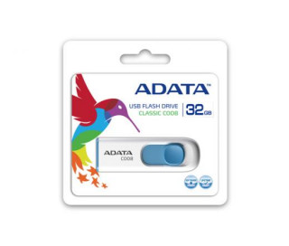 Adata C008 32GB (USB2.0) - Fehér/Kék PC