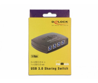 DeLock USB 3.0 Sharing Switch 4 – 1 PC