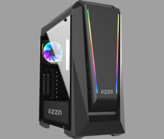 Azza Chroma 410A Midi Tower Fekete PC