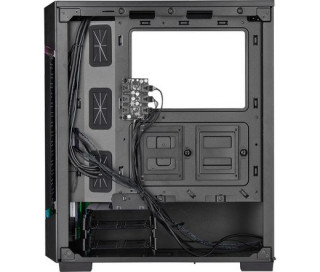 Corsair gépház iCUE 220T RGB Airflow Mid Tower ATX Smart Case, TG, Fekete PC