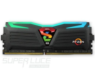 DDR4 8GB 2400MHz GeIL Super Luce Black RGB Sync CL16 KIT2 PC