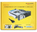 MBR Delock 47209 5,25" Mobil Rack 1 x 2,5" + 1 x 3,5" SATA HDD-hez + 2 x USB 3.0 port thumbnail