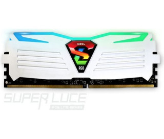 DDR4 16GB(8GBx2) 2666MHz Geil Super Luce RGB Lite White CL19 KIT2 PC