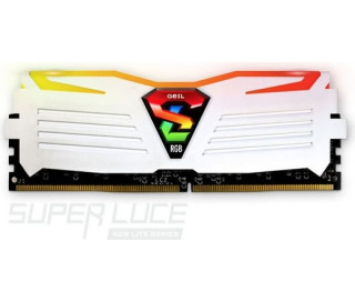 DDR4 16GB(8GBx2) 2133MHz Geil Super Luce RGB Lite White CL15 KIT2 PC