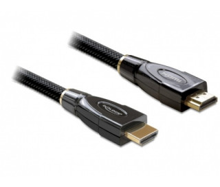 DeLock HDMI + Ethernet male/male összekötő kábel Premium 2m PC